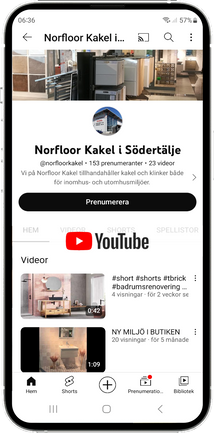 Norfloor Kakel | YouTube